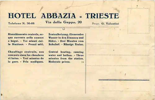 Trieste - Hotel Abbazia -269918