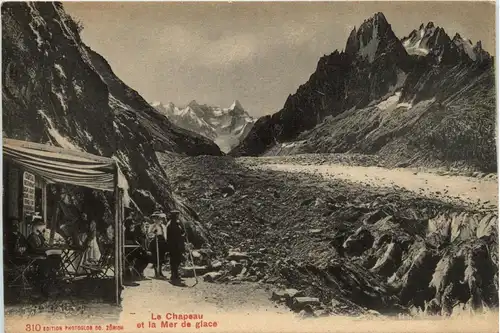 Chamonix - Le Chapeau et la Mer de glace -271792
