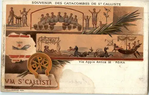 Roma - Souvenir des Catacombes -29116