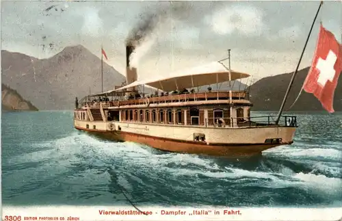 Vierwaldstätter See - Dampfer Italia -272714