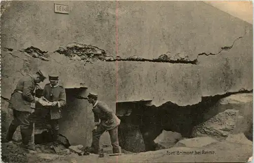 Fort Brimont bei Reims - Feldpost -271094