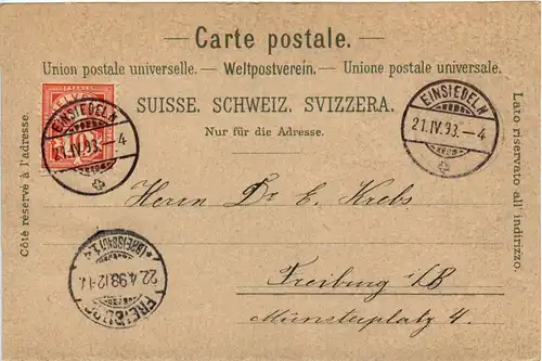 Souvenir d Einsiedeln - Litho -272400