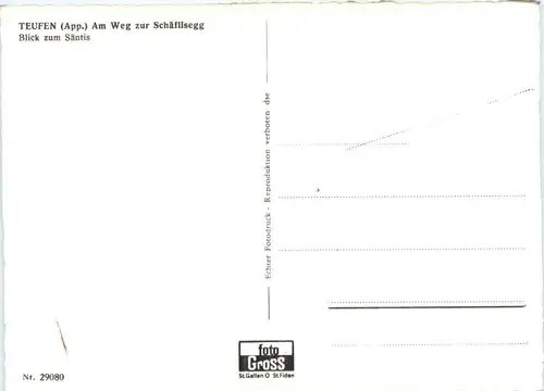Teufen - Am Weg zur Schäflisegg -272320