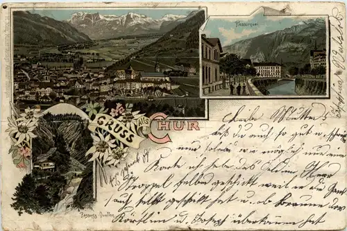 Gruss aus Chur - Litho -272510