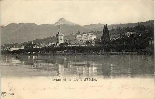 Evian et la Dent d Oche -271908