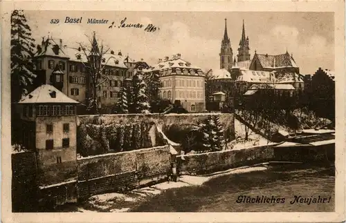Basel - Glückliches Neujahr -272406