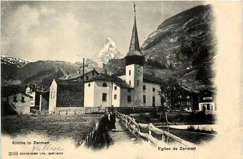 Kirche in Zermatt -272068