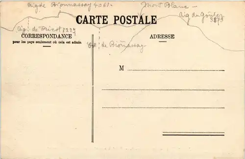 Pavillon de Bellevue. le Mont-Blanc et Aiguille de Bionassay -271788