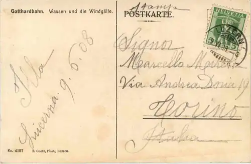 Wassen - Gotthardbahn -271806