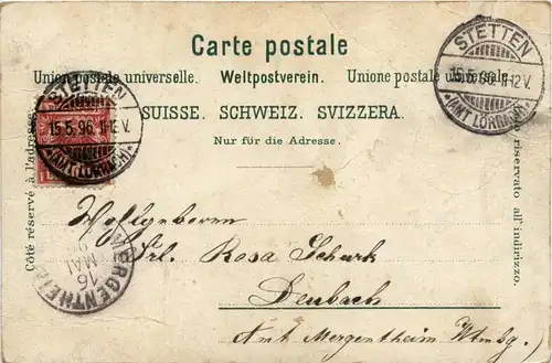 Gruss aus Basel - Litho 1896 -272536