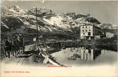 Bernina-Hospiz - Postkutsche -272790