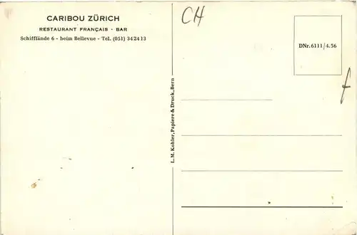 Zürich - Caribou -272666