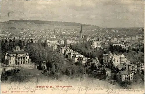 Zürich-Enge - Villenquartier -273212