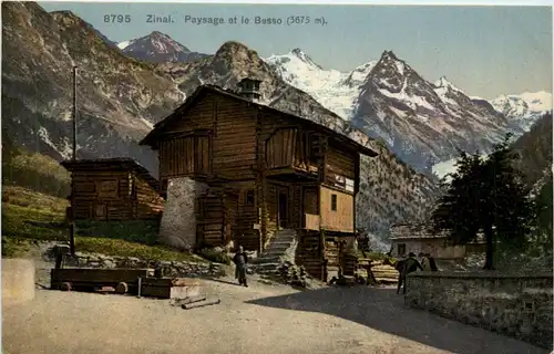 Zinal - Paysage et le Basso -272048