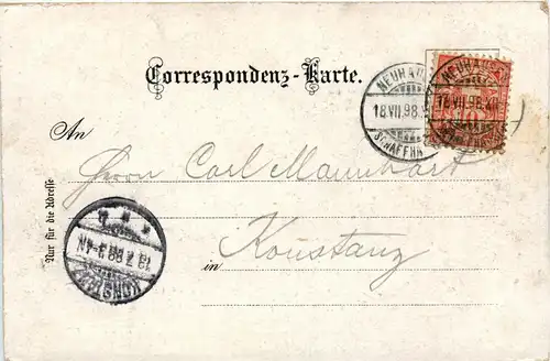 Gruss vom Rheinfall - Litho -272724