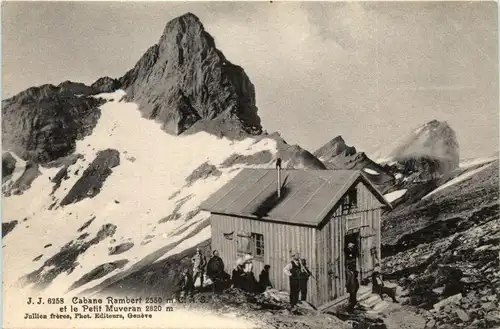 Cabane Rambert et le Petit Muveran - Berghütte -272114