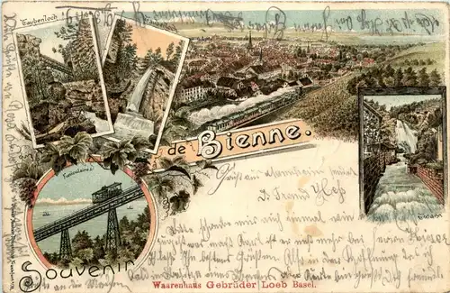 Souvenir de Bienne - Litho -272540