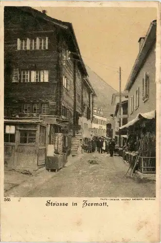 Strasse in Zermatt -272046