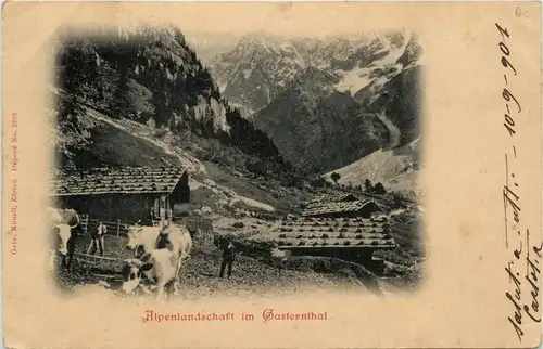 Alpenlandschaft im Gasternthal -272042