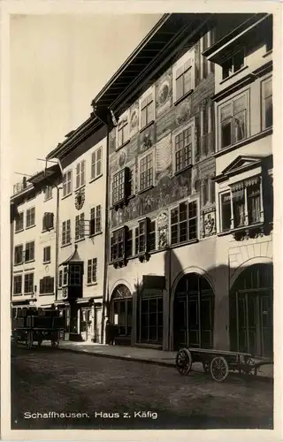 Schaffhausen - Haus zum Käfig -273080