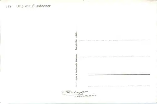 Brig mit Fusshörner -273100