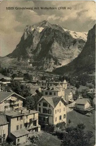 Grindelwald mit Wetterhorn -272688