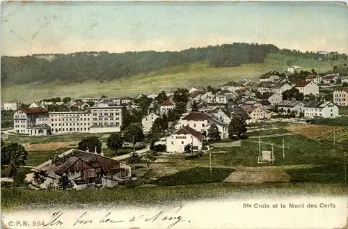 Ste. Croix et le Mont des Cerfs -272154