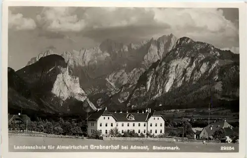 Admont/Steiermark - Admont, Landesschule für Almwirtschaft Grabnerhof -310852