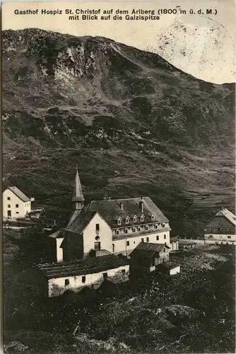 Arlberg/Tirol - St.Christoph - mit Blick auf die Galzispitze -310956