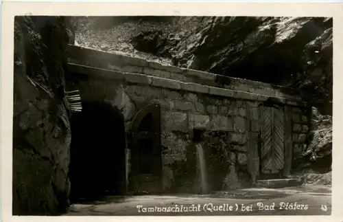 Taminaschlucht bei Bad Pfäfers -273364