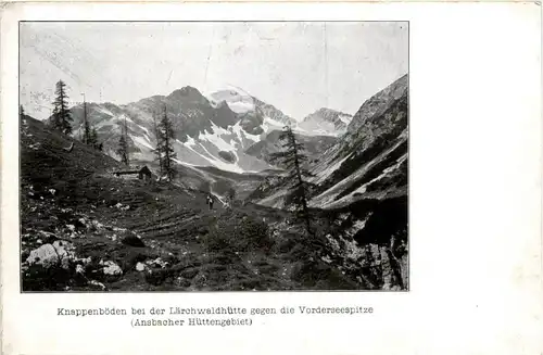 Sonstige/Tirol - Knappenböden bei der Lärchwaldhütte gegen die Vorderseespitze -311194