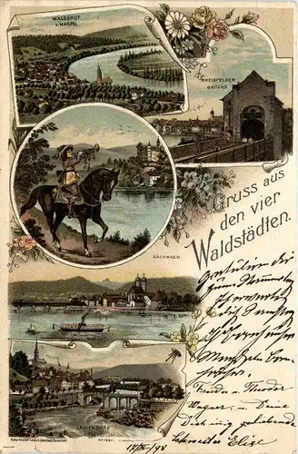 Gruss aus Laufenburg - Waldshut - Säckingen - Rheinfelden -272956