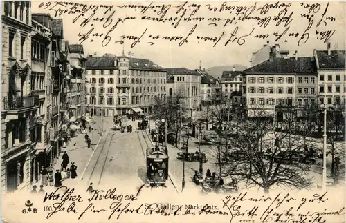 St. Gallen - Marktplatz -272670