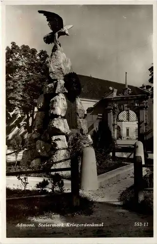 Admont/Steiermark - Admont, Kriegerdenkmal -310762