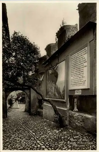 Stein am Rhein - Schloss Hohenklingen -273088