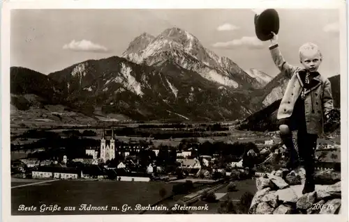 Admont/Steiermark - Admont, m.Gr. Buchstein -310856