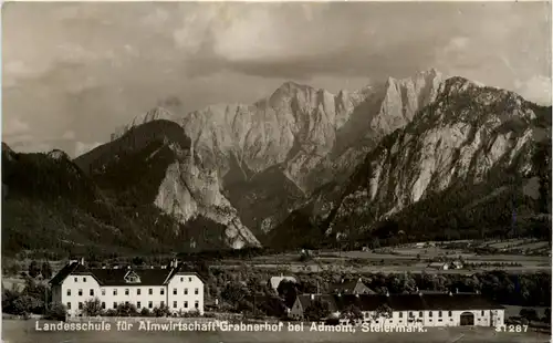 Admont/Steiermark - Admont, Landesschule für Almwirtschaft Grabnerhof -310842