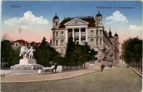 Zürich - Stadthausquai -273018