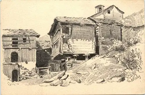 Schweiz Künstlerkarte -273060