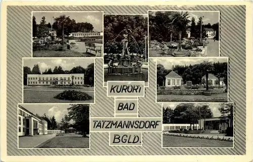 Bad Tatzmannsdorf, Kurort, Herz-und Frauenheilbad, div.Bilder -311824