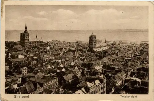 Stralsund - Totalansicht -300136