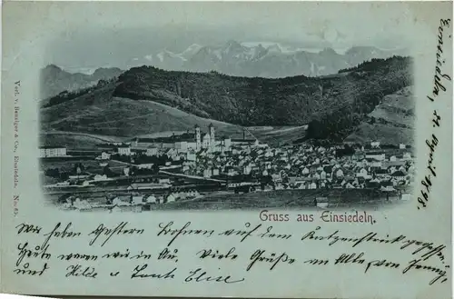 Gruss aus Einsiedeln -272384