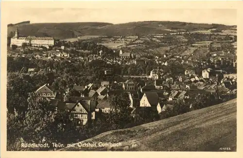 Rudolstadt i. Thür., mit Ortsteil Cumbach -300428