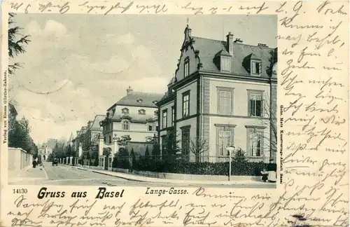 Gruss aus Basel - Lange Gasse -272514