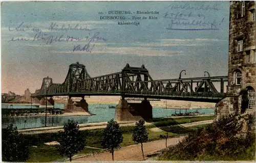 Duisburg - Rheinbrücke -36394