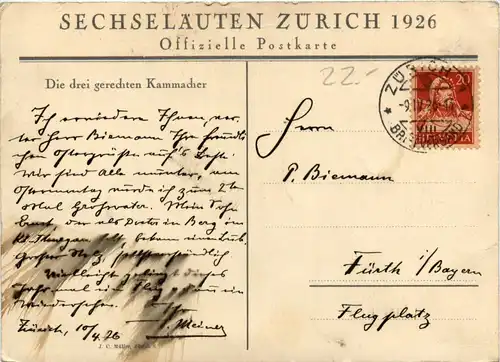 Zürich - Sechseläuten 1926 -274186