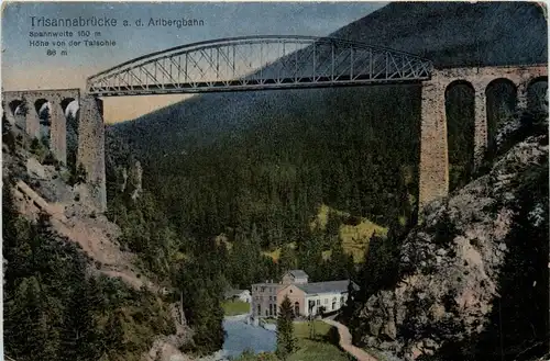 Sonstige/Tirol - Trisannabrücke - Wiesberg a.d.Arlbergbahn -311336