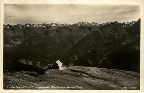 Sonstige/Tirol - Ansbacherhütte gegen die Oberinntaler Berge -311192