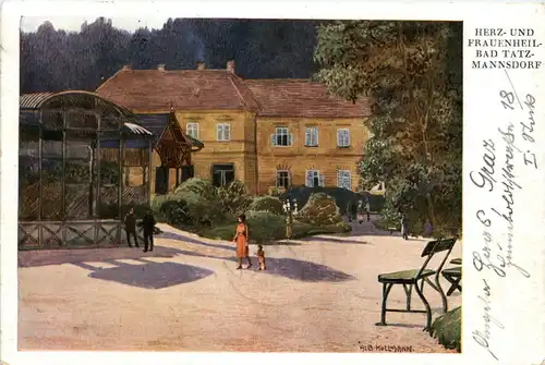 Bad Tatzmannsdorf, Kurort, Herz-und Frauenheilbad, Quellengebäude -311836