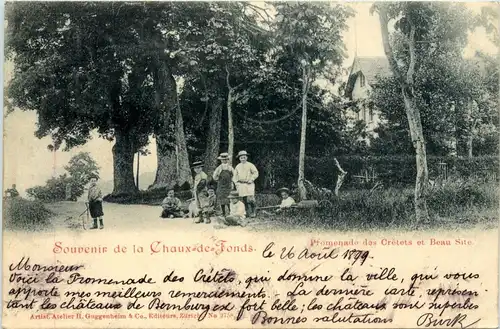 Souvenir de la Chaux de Fonds - Promenade des Cretets et Beau Site -272924